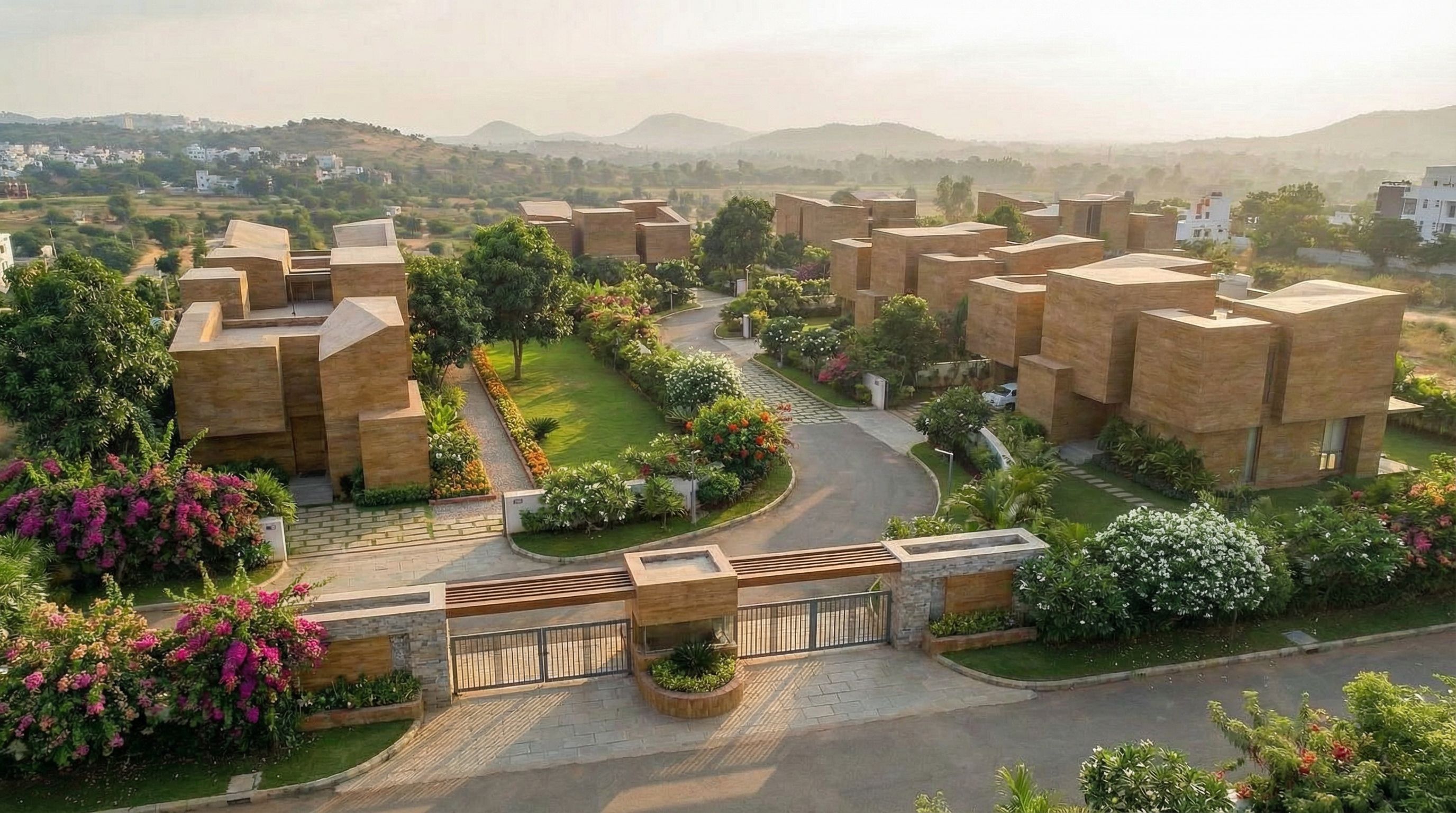 The Jaipur Contemporary — 3BHK architect-designed home on 200 sq yard plot in Jaipur, Rajasthan by Buildrs.in
